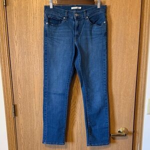 Levi's Classic Straight Blue Denim Jeans